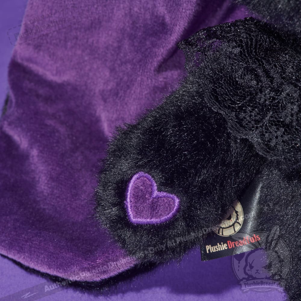 Plushie Dreadfuls - Goth Shy Rabbit - Plush Stuffed Animal plush