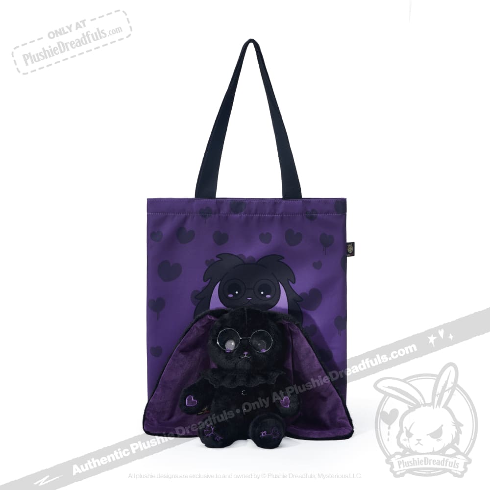 Plushie Dreadfuls - Goth Shy Rabbit - Plush Stuffed Animal plush