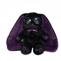 Load image into Gallery viewer, Plushie Dreadfuls - Goth Shy Rabbit - Plush Stuffed Animal plush

