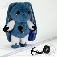 Load image into Gallery viewer, Plushie Dreadfuls - Grief Rabbit- Plush Stuffed Animal Toy
