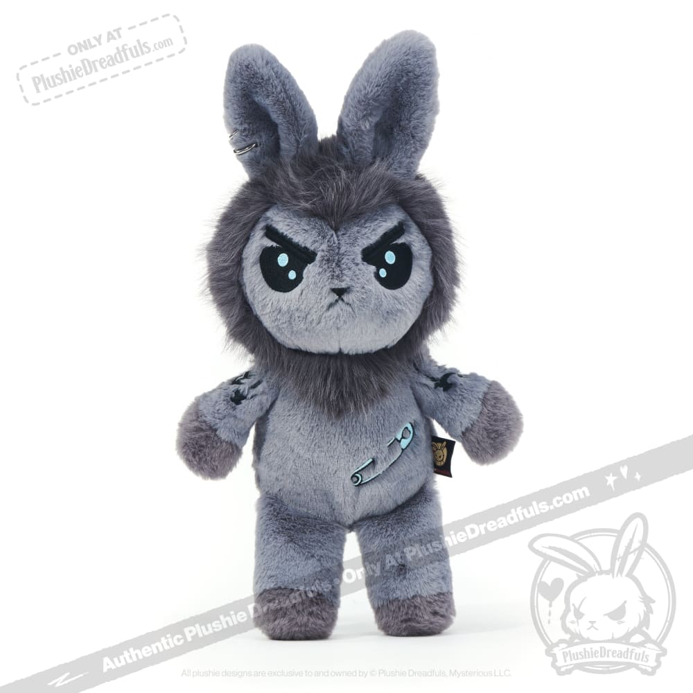 Plushie Dreadfuls - Grudge the Lionhead Rabbit - Plush Stuffed Animal toy