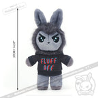 Plushie Dreadfuls - Grudge the Lionhead Rabbit - Plush Stuffed Animal toy