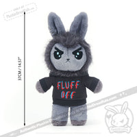 Load image into Gallery viewer, Plushie Dreadfuls - Grudge the Lionhead Rabbit - Plush Stuffed Animal toy

