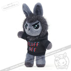 Plushie Dreadfuls - Grudge the Lionhead Rabbit - Plush Stuffed Animal toy