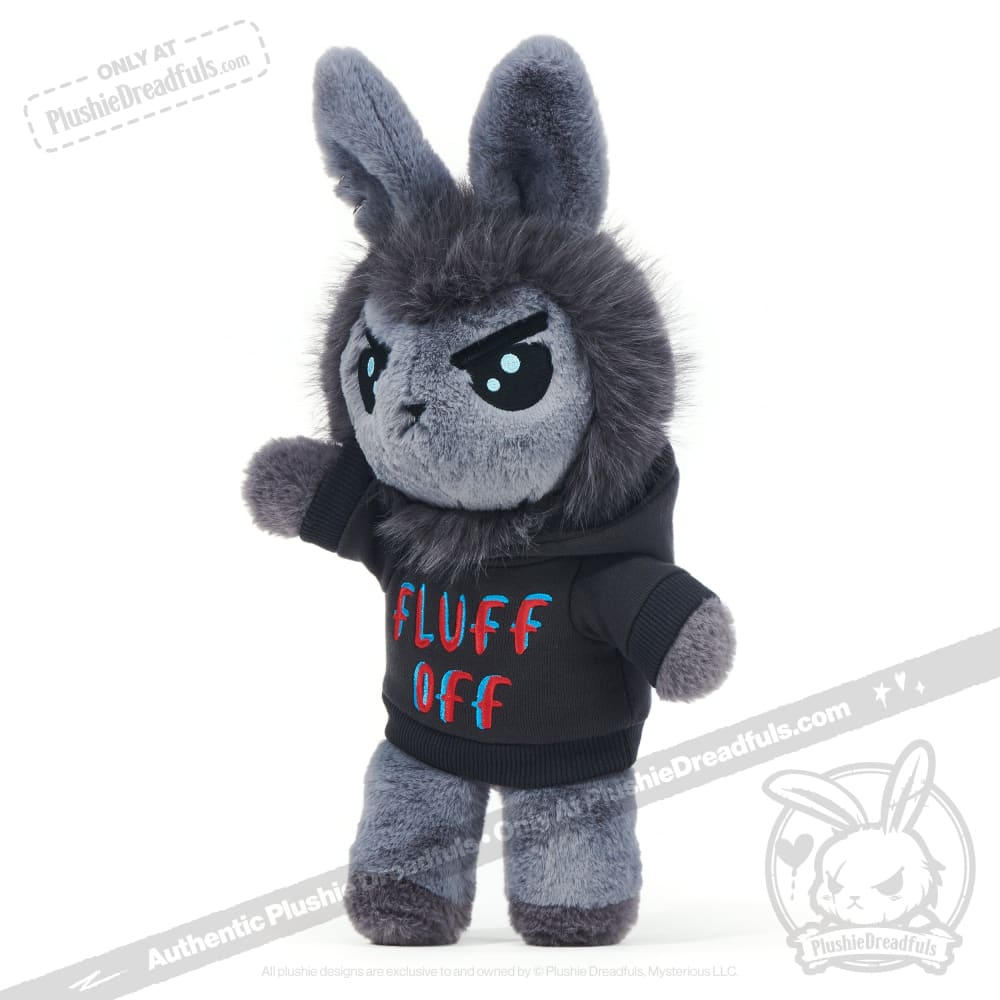 Plushie Dreadfuls - Grudge the Lionhead Rabbit - Plush Stuffed Animal toy