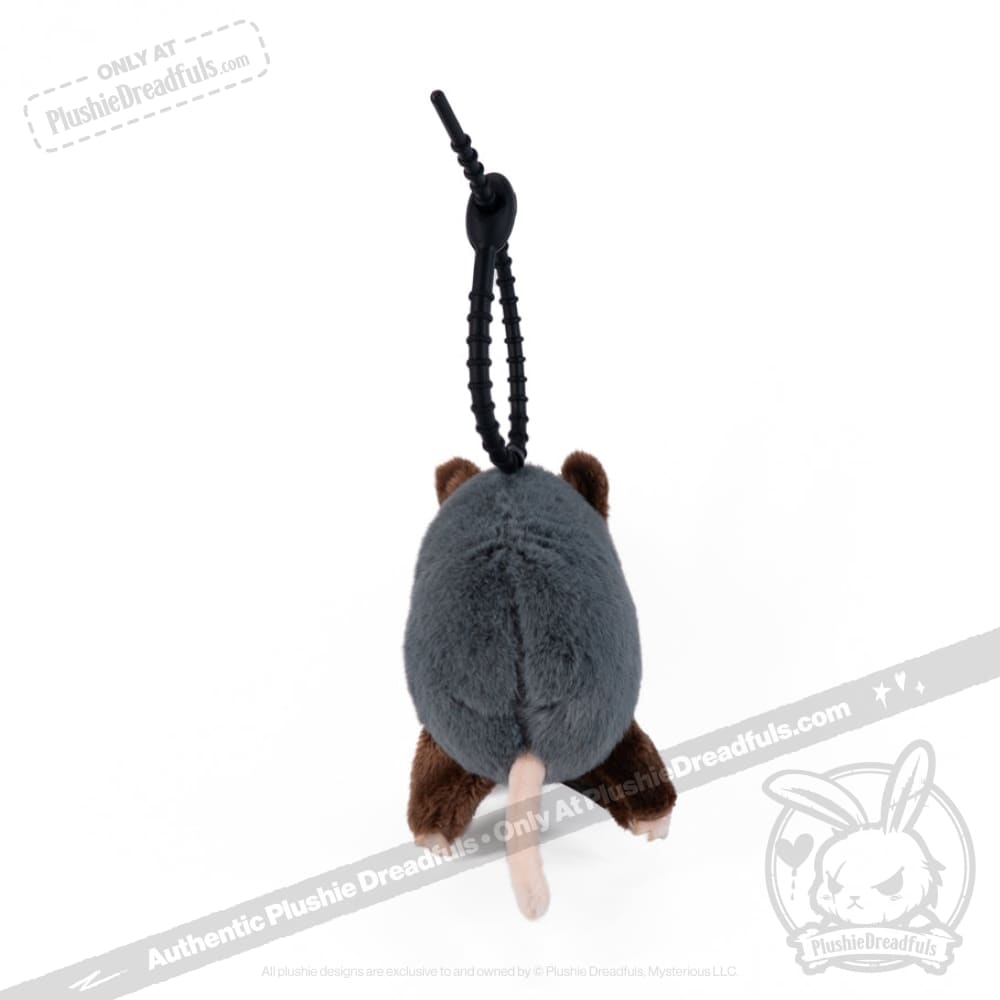 Plushie Dreadfuls - Hangry Pizza Opossum Plush Keychain Keychain