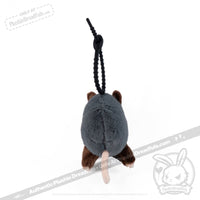 Load image into Gallery viewer, Plushie Dreadfuls - Hangry Pizza Opossum Plush Keychain Keychain
