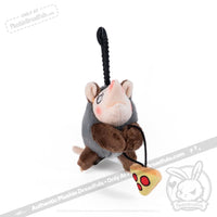 Load image into Gallery viewer, Plushie Dreadfuls - Hangry Pizza Opossum Plush Keychain Keychain
