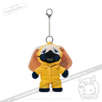 Load image into Gallery viewer, Plushie Dreadfuls Hazmat Worker Plush Keychain Accessory Keychain
