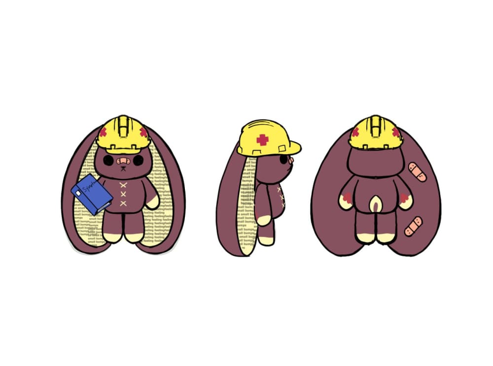 Plushie Dreadfuls - Health Anxiety - Plush Stuffed Animal toy