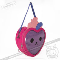 Load image into Gallery viewer, Plushie Dreadfuls - Heart Ita Bag Crossbody Bag
