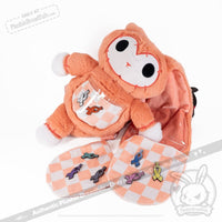 Load image into Gallery viewer, Plushie Dreadfuls - Hidden Disabilities ITA Rabbit - Plush Stuffed Animal toy
