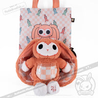 Load image into Gallery viewer, Plushie Dreadfuls - Hidden Disabilities ITA Rabbit - Plush Stuffed Animal toy
