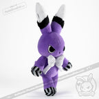 Plushie Dreadfuls - Hyperthyroidism Rabbit Plush Stuffed Animal Plush