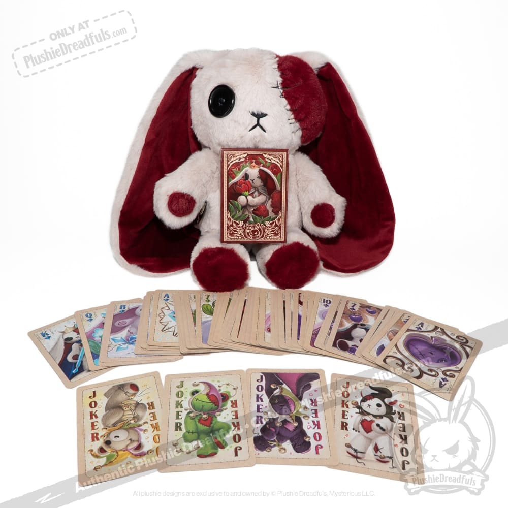 Plushie Dreadfuls - Illustrated Card Deck Love Rabbit Edition game