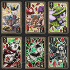 Plushie Dreadfuls - Illustrated Card Deck Wonderland Edition game