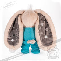 Load image into Gallery viewer, Plushie Dreadfuls - Immunocompromised Rabbit Plush Stuffed Animal Plush

