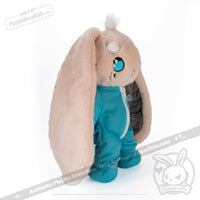 Load image into Gallery viewer, Plushie Dreadfuls - Immunocompromised Rabbit Plush Stuffed Animal Plush
