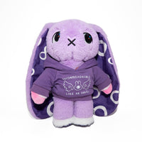 Load image into Gallery viewer, Plushie Dreadfuls Incomprehensible Like an Angel Plushie Hoodie accessory
