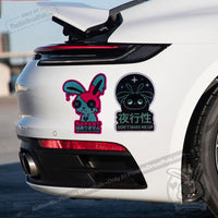Load image into Gallery viewer, Plushie Dreadfuls - Insomnia Core Car Decals sticker
