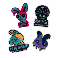 Load image into Gallery viewer, Plushie Dreadfuls - Insomnia Core Car Decals sticker
