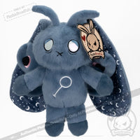Load image into Gallery viewer, Plushie Dreadfuls - Insomnia Moth Rabbit Plush Stuffed Animal Plush
