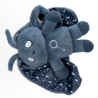 Load image into Gallery viewer, Plushie Dreadfuls - Insomnia Moth Rabbit Plush Stuffed Animal Plush
