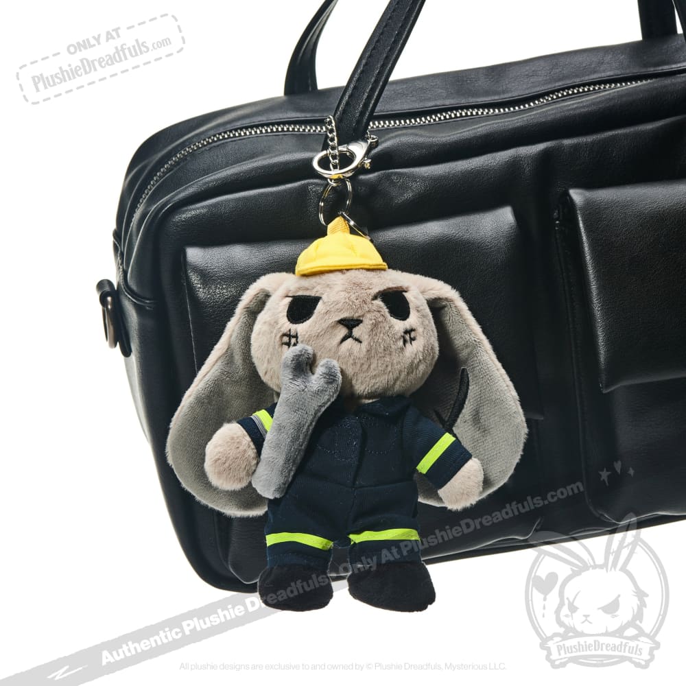 Plushie Dreadfuls Job Site Worker Plush Keychain Accessory Keychain