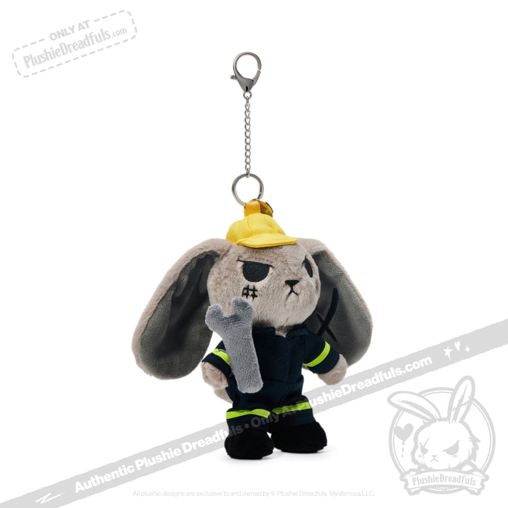 Plushie Dreadfuls Job Site Worker Plush Keychain Accessory Keychain