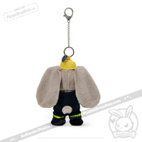 Load image into Gallery viewer, Plushie Dreadfuls Job Site Worker Plush Keychain Accessory Keychain
