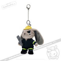 Load image into Gallery viewer, Plushie Dreadfuls Job Site Worker Plush Keychain Accessory Keychain
