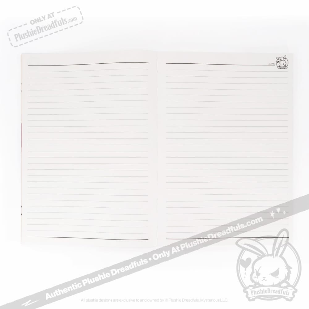 Plushie Dreadfuls Journal Notebooks Notepad
