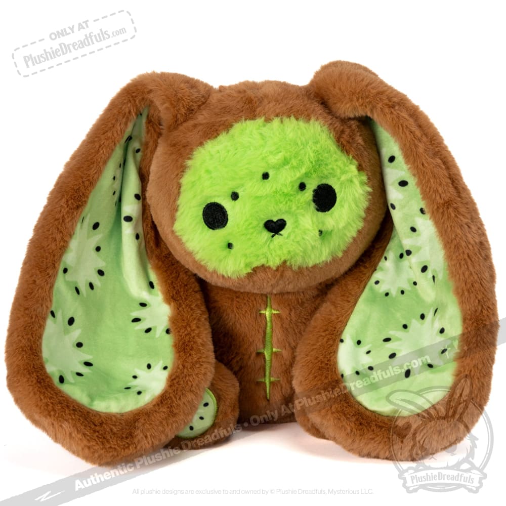 Plushie Dreadfuls -  Kiwi Rabbit - Plush Stuffed Animal - Mysterious