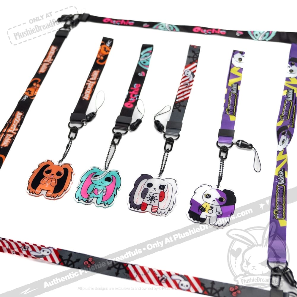 Plushie Dreadfuls Lanyard Strap Keychain