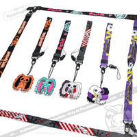 Load image into Gallery viewer, Plushie Dreadfuls Lanyard Strap Keychain
