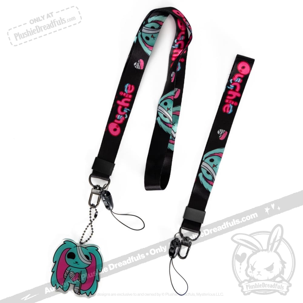 Plushie Dreadfuls Lanyard Strap Ouchie Keychain