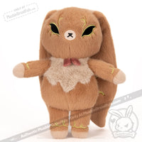 Load image into Gallery viewer, Plushie Dreadfuls - Latte Lapins Caramel Plush Stuffed Animal Toy
