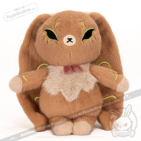 Load image into Gallery viewer, Plushie Dreadfuls - Latte Lapins Caramel Plush Stuffed Animal Toy

