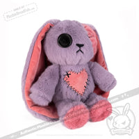Load image into Gallery viewer, Plushie Dreadfuls - Lavender Love Rabbit Limited Edition Plush Stuffed Animal Toy
