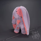 Plushie Dreadfuls - Lavender Love Rabbit Limited Edition - Plush Stuffed Animal - Mysterious