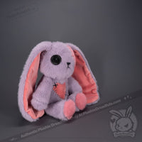 Load image into Gallery viewer, Plushie Dreadfuls - Lavender Love Rabbit Limited Edition - Plush Stuffed Animal - Mysterious

