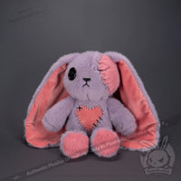 Load image into Gallery viewer, Plushie Dreadfuls - Lavender Love Rabbit Limited Edition - Plush Stuffed Animal - Mysterious

