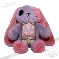 Load image into Gallery viewer, Plushie Dreadfuls - Lavender Love Rabbit Limited Edition - Plush Stuffed Animal toy
