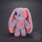 Plushie Dreadfuls - Lavender Love Rabbit Limited Edition - Plush Stuffed Animal - Mysterious