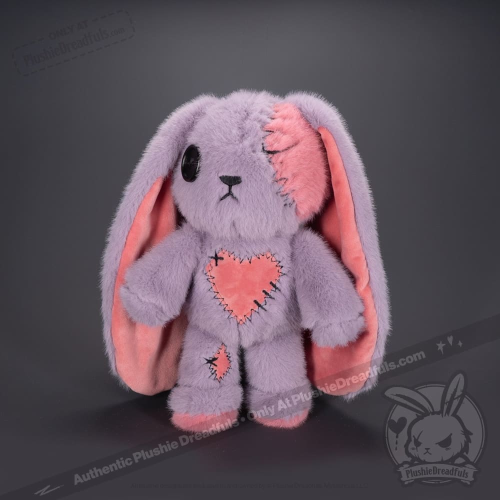 Plushie Dreadfuls - Lavender Love Rabbit Limited Edition - Plush Stuffed Animal - Mysterious