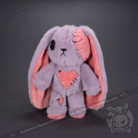 Load image into Gallery viewer, Plushie Dreadfuls - Lavender Love Rabbit Limited Edition - Plush Stuffed Animal - Mysterious
