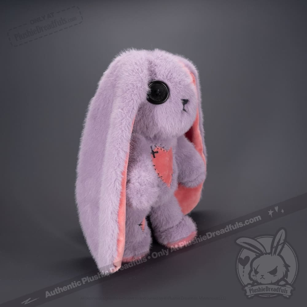 Plushie Dreadfuls - Lavender Love Rabbit Limited Edition - Plush Stuffed Animal - Mysterious
