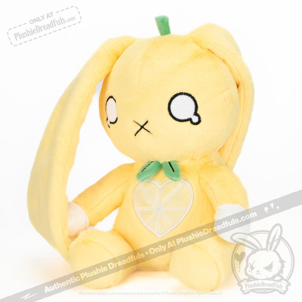 Plushie Dreadfuls -  Lemon Rabbit - Plush Stuffed Animal - Mysterious