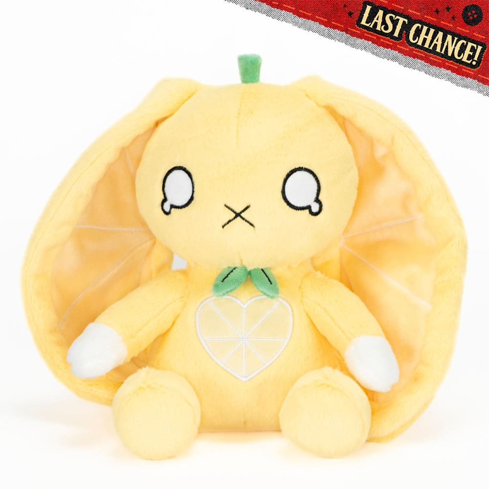 Plushie Dreadfuls - Lemon Rabbit Plush Stuffed Animal Toy