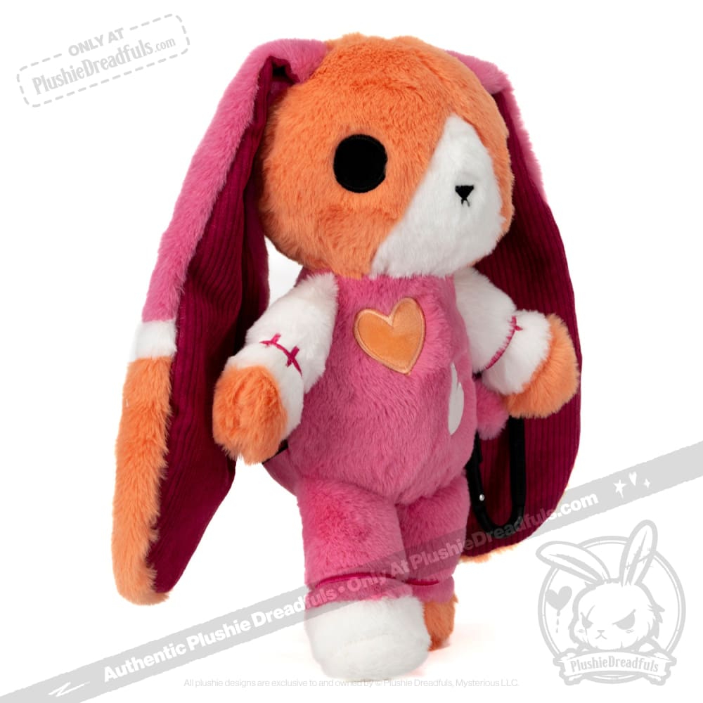 Plushie Dreadfuls - Lesbian Bunny Carabiner Edition- Plush Stuffed Animal Plush
